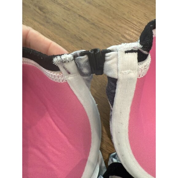 Pink Victoria's Secret Cool and Comfy Push Up Bra, size 32DD/F70 - Picture 8 of 15